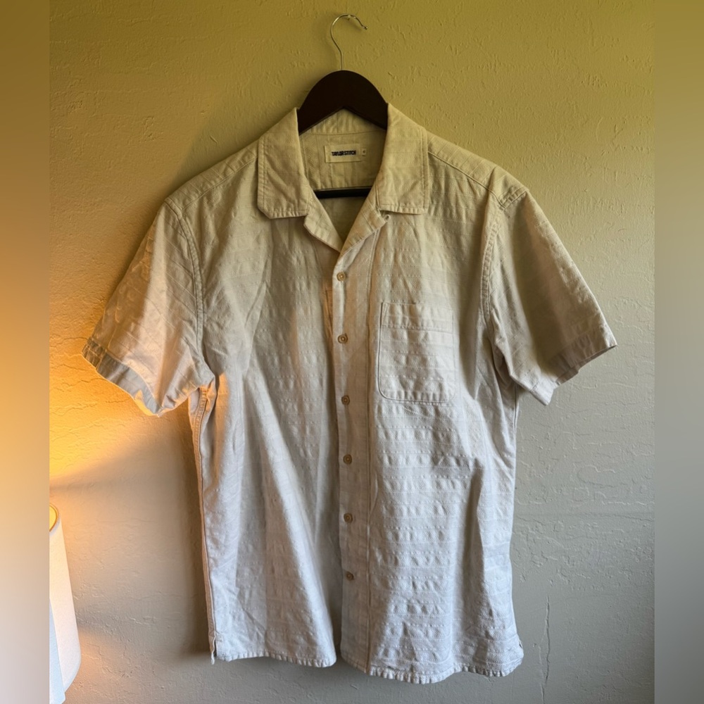 Taylor Stitch: Short Sleeve Hawthorne with Embroidery - Size 42